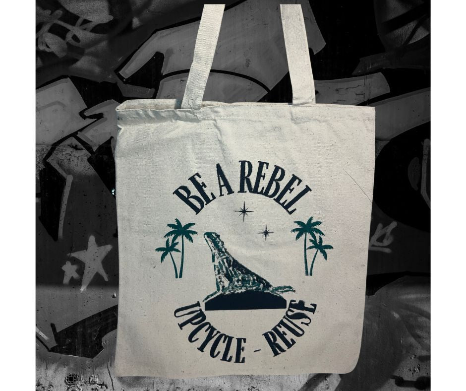 Small Totebag - Iguana/ Petit sac fourre-tout iguane
