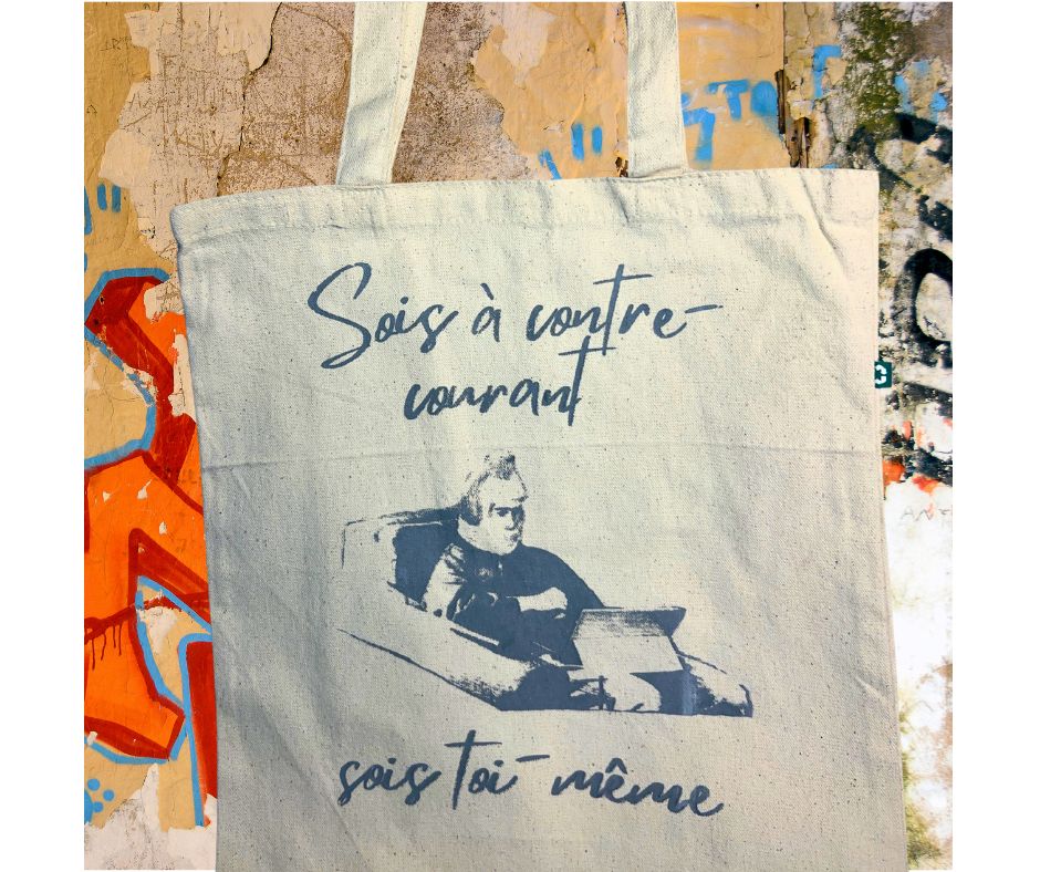 Small Totebag - Be yourself/ Petit sac fourre-tout Sois toi-même