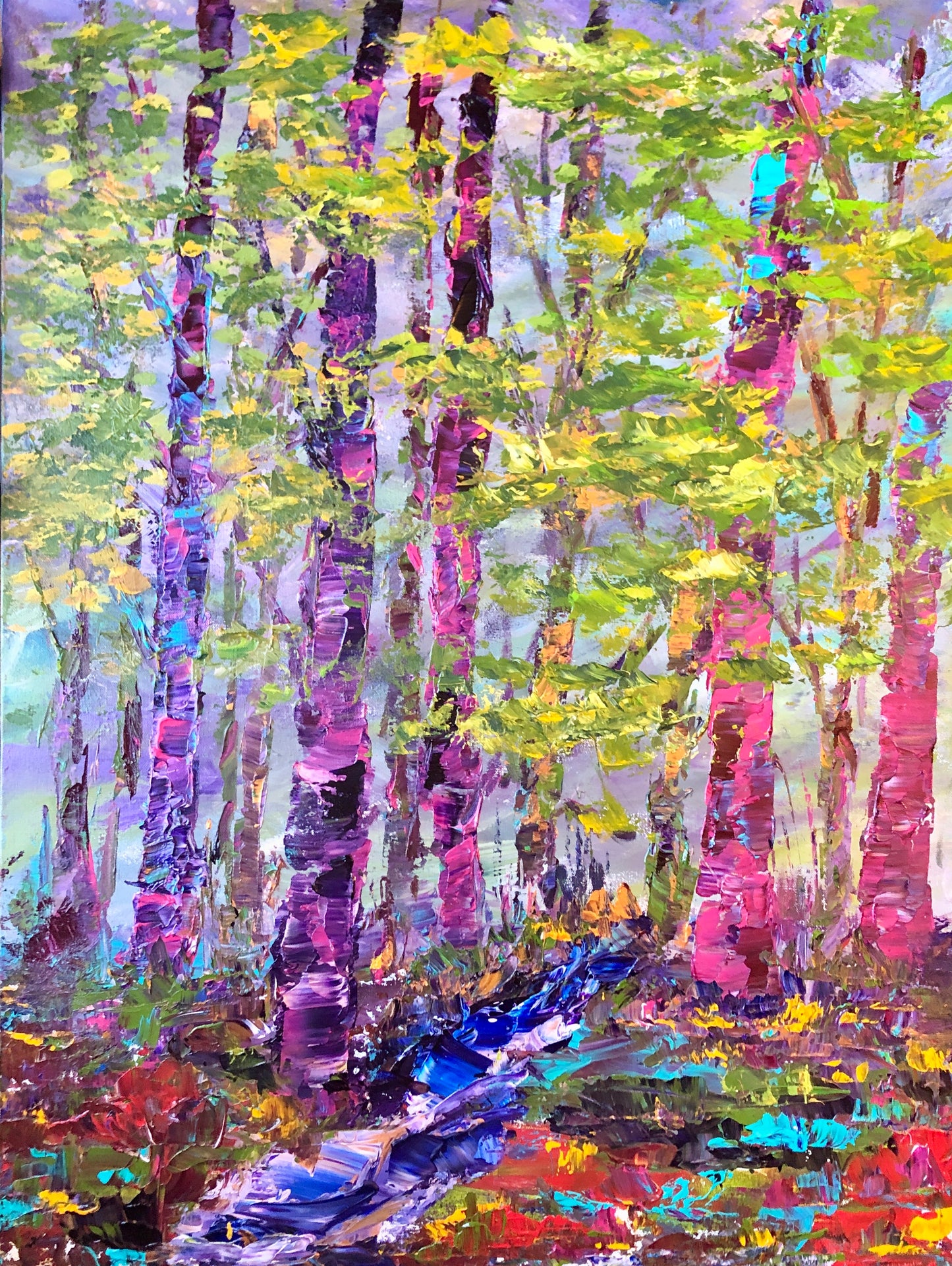 Prints of Resilience 8 by 10, unframed/ Reproduction de 8 par 10 de la toile Résilience, non encadrée
