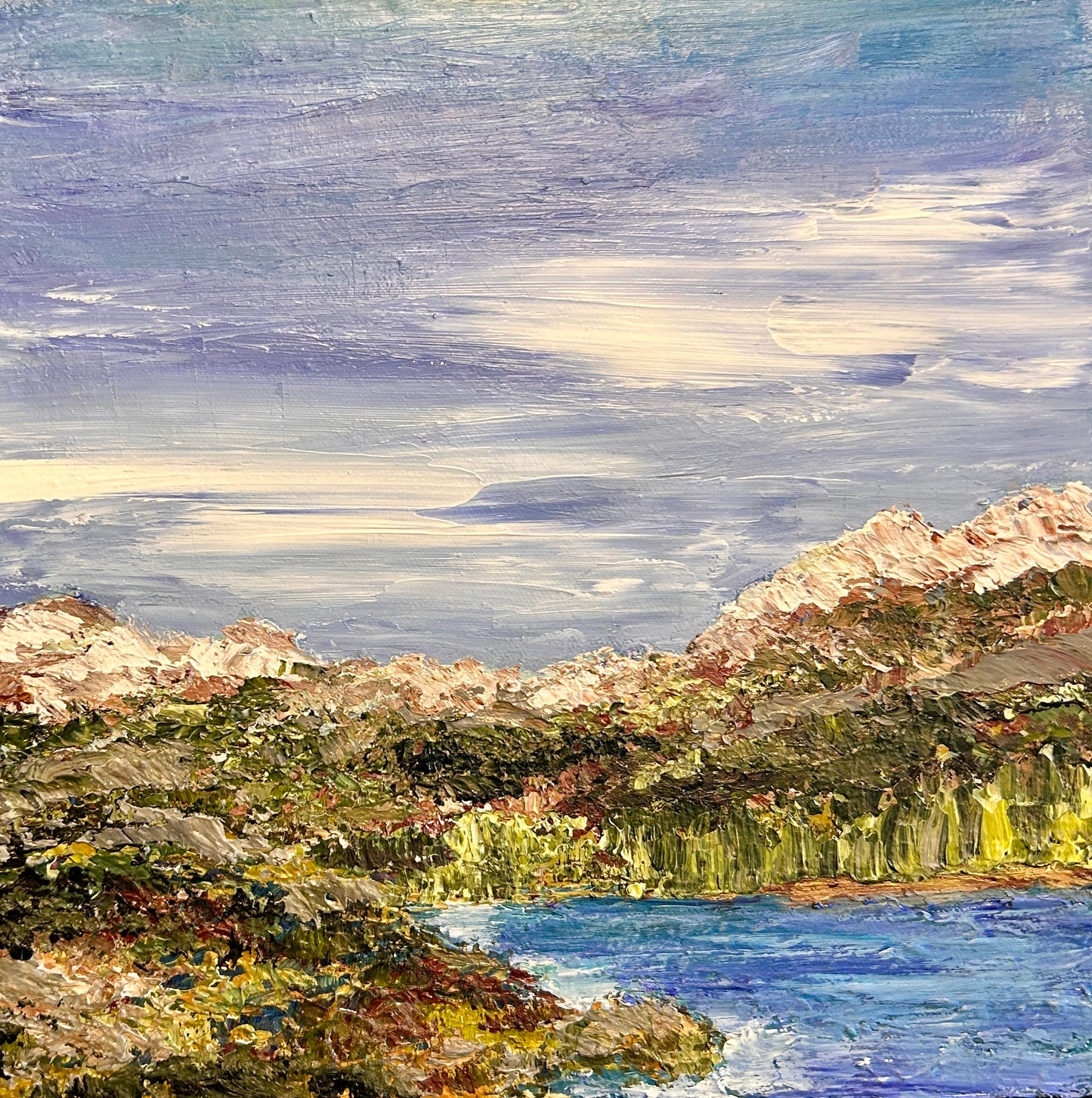 Coastal Scene/Scène de la côte