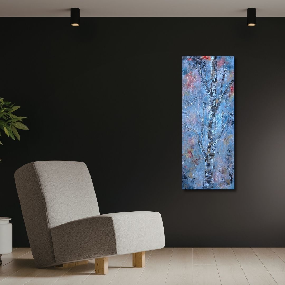 Abstract painting by Ottawa artist Mireille Laroche by Ottawa artist Mireille Laroche