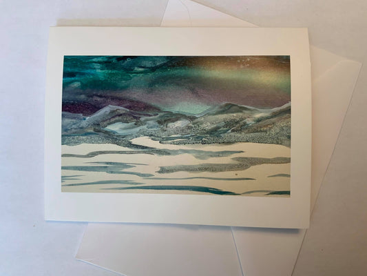 Card - Northern Lights/ Carte - Aurores boréales