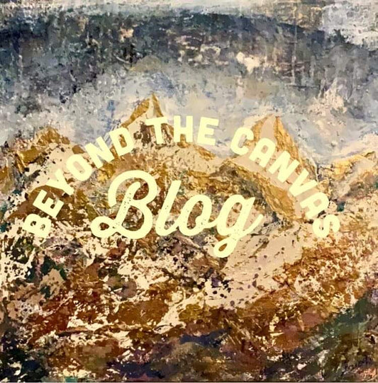 Beyond the Canvas Blog featuring the painting Reach for the Peaks