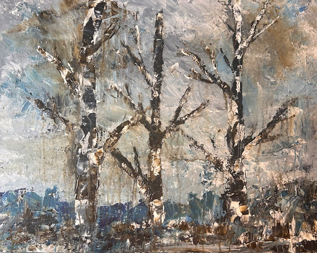 Original acrylic painting by Ottawa artist Mireille Laroche