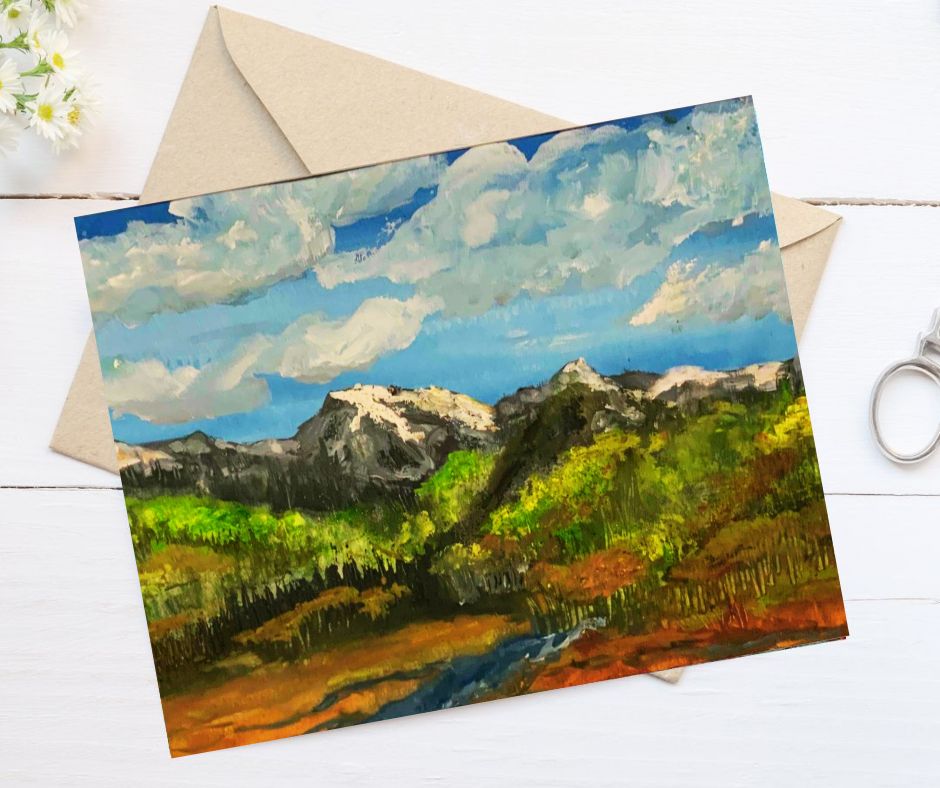 Card - I Don't Want to Leave/ Carte - Je ne veux pas partir