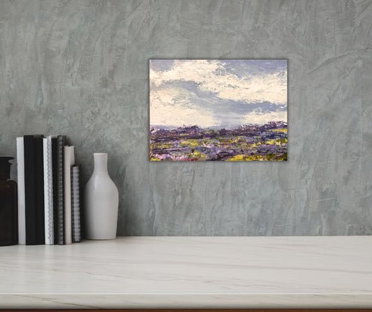 Original acrylic painting, 12 by 16 inch, by Ottawa-based artist Mireille Laroche