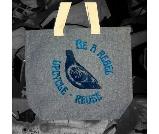 Large Totebag - pigeon/ Grand sac fourre-tout - pigeon