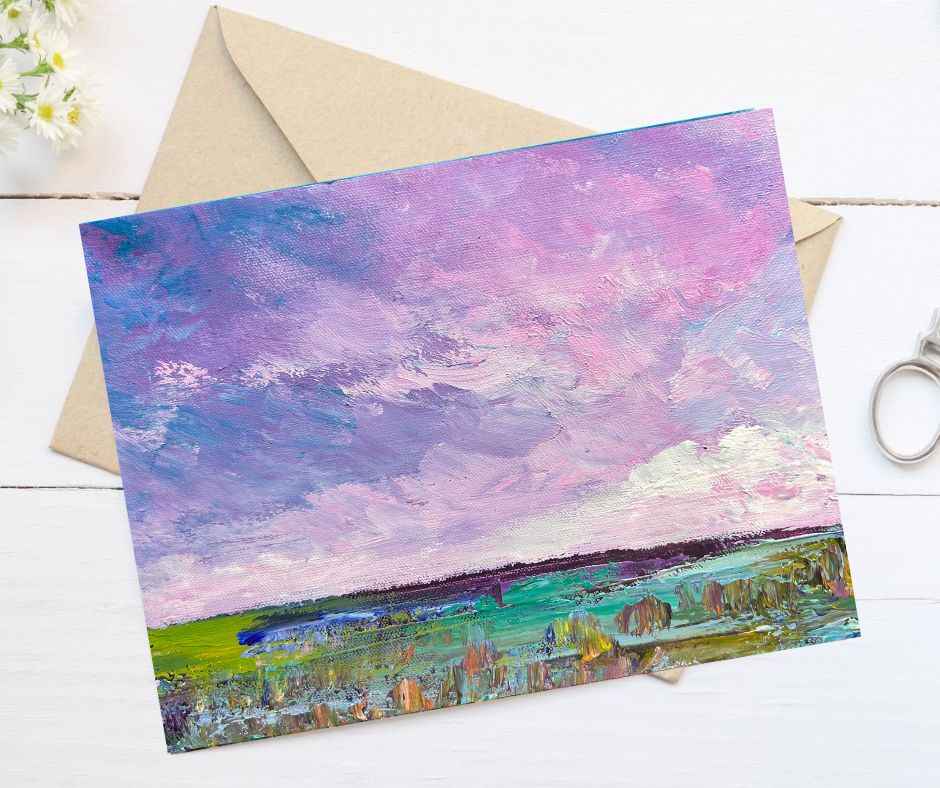 Card - A Quiet Day/ Carte - Une journée paisible