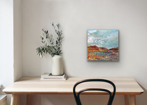  Original acrylic painting 20 by 20 inch on a 1.5 inch deep canvas by Ottawa-based artist Mireille Laroche.