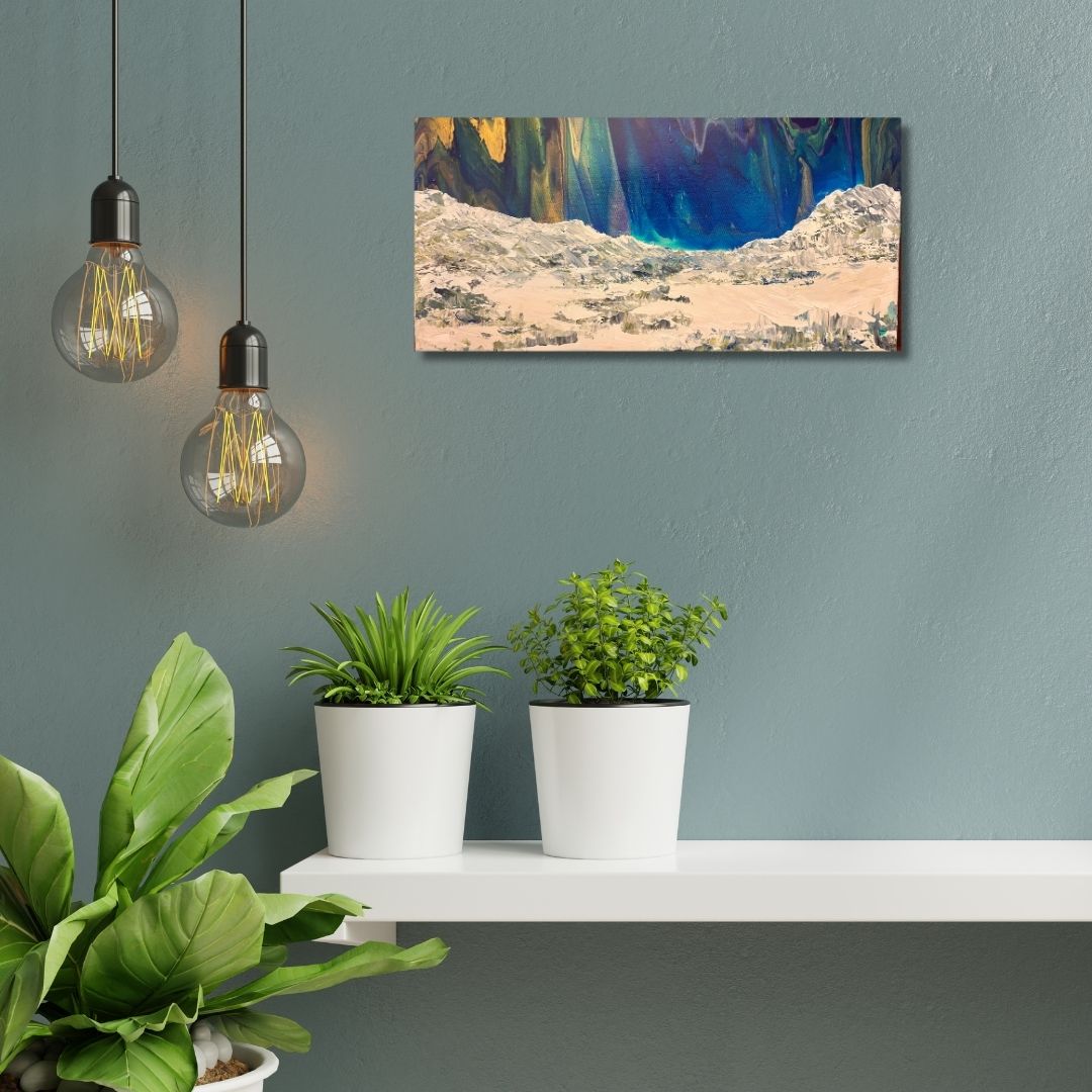 Original acrylic painting by Ottawa artist Mireille laroche
