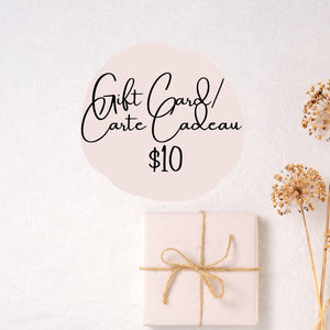 Gift Card from Artwork by Mireille Laroche/Carte cadeau d'Artwork by Mireille Laroche
