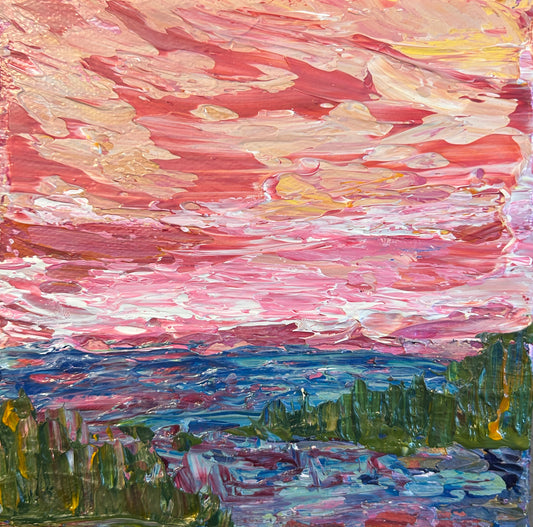 Pink Sky/ Ciel rose