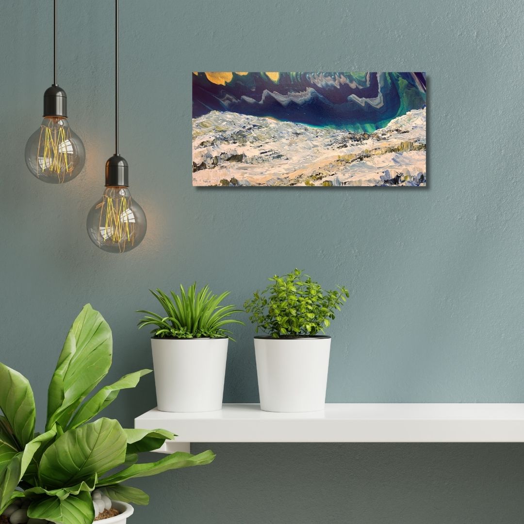 Original acrylic painting by Ottawa artist Mireille Laroche