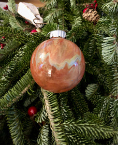 Small original, one of a kind ornament made by Ottawa-based artist Mireille Laroche.