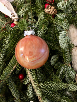 Small original, one of a kind ornament made by Ottawa-based artist Mireille Laroche.