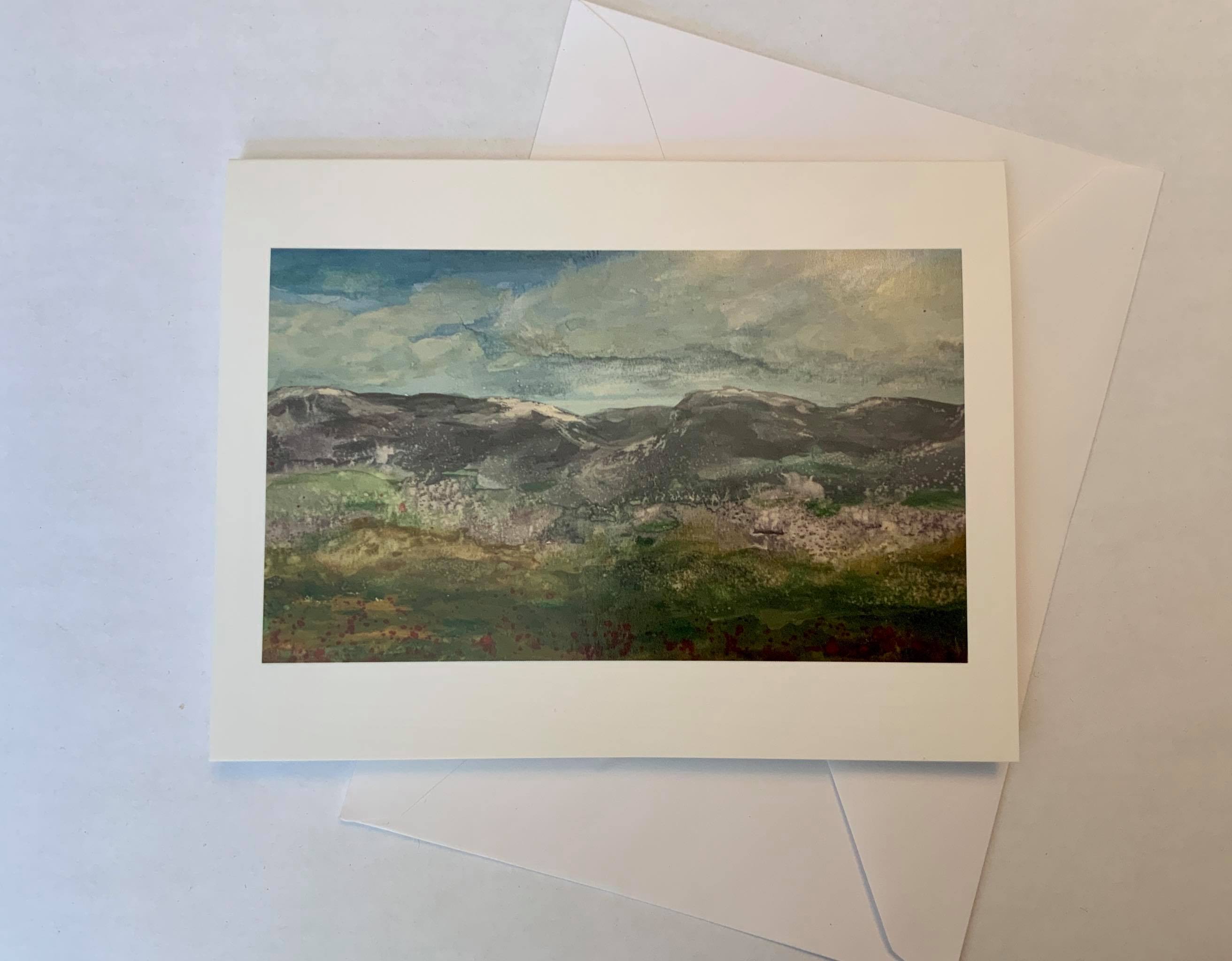 5 by 7 inch blank card for any occasion. Free shipping in Canada. 20% off on the purchase of 3 (any combination of cards) or more.